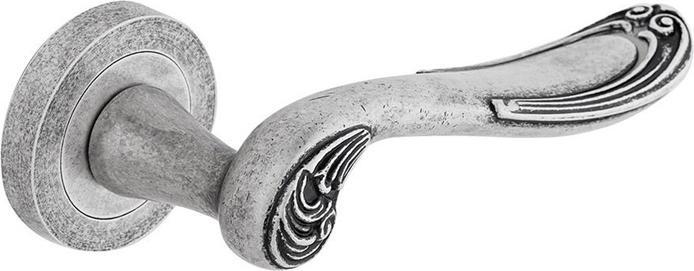 Actual product image Metal-Bud Ztona Door Handle Tosca Antique Nickel