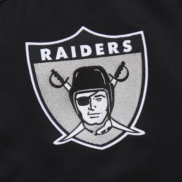 Image du produit Mitchell & Ness M&N Heavyweight Satin Veste NFL Oakland Raiders (M)
