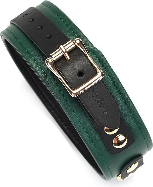 Actual product image Liebe Seele Mossy Chic - Leder Halsband mit Leine