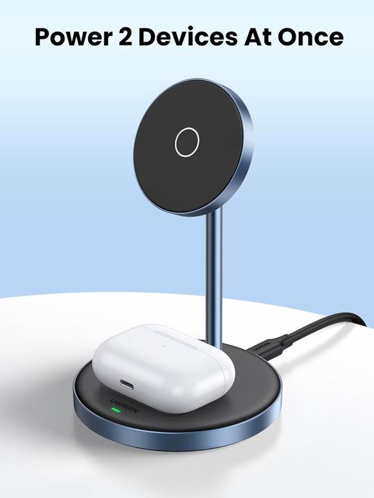 Actual product image Ugreen Wireless charger 2in1 90668 (20 W)