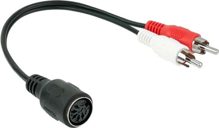 Produktbild Good Connections Audio Adapter 5-pol DIN Buchse auf 2 Cinch Stecker (0.20 m, Cinch)