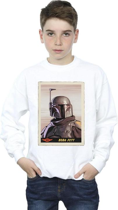 Immagine prodotto Star Wars The Mandalorian Boba Fett Felpa Ragazzi (152, 158)