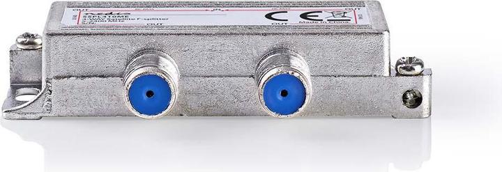 Actual product image Nedis Satellite Splitter | 5 - 2400 MHz | 11.5 dB | Number of inputs: 1 | Number of outputs: 4 | I (CAT8.1)