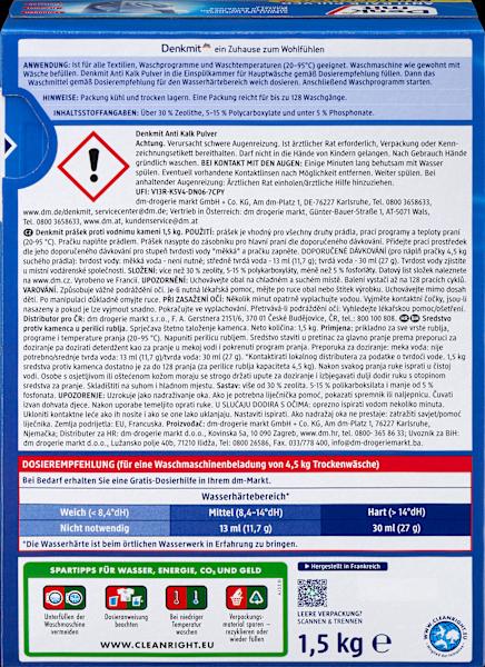 Image du produit dm Denkmit Poudre anti-calcaire