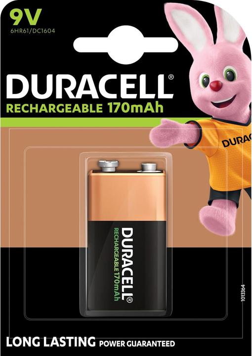 Duracell Ricarica Ultra (1 pz., 9V Block, 170 mAh)