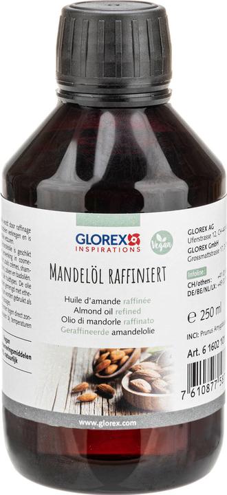 Glorex Kosmetiköl Mandel raffiniert 250 ml (Körperöl, 250 ml)