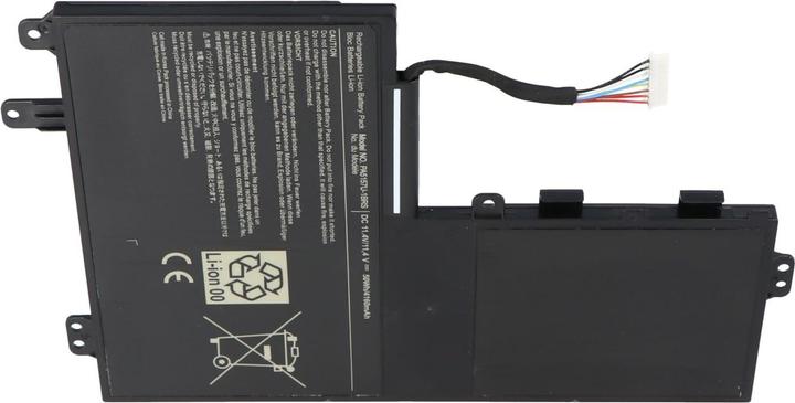 Actual product image AccuCell Battery Toshiba Satellite M40-A, M50-A (4160 mAh)