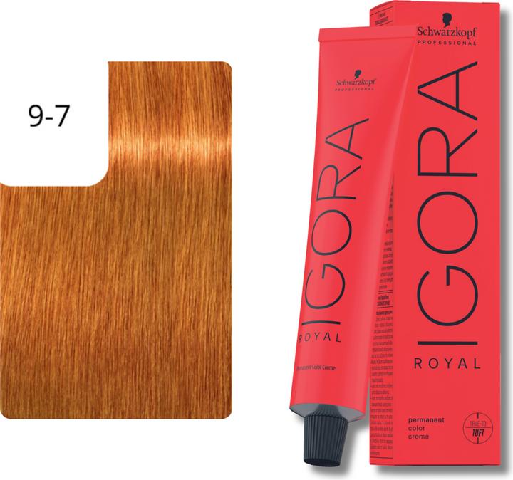 Image du produit Schwarzkopf Professional Igora Royal (9-7 Extra Light blond cuivre blond clair)