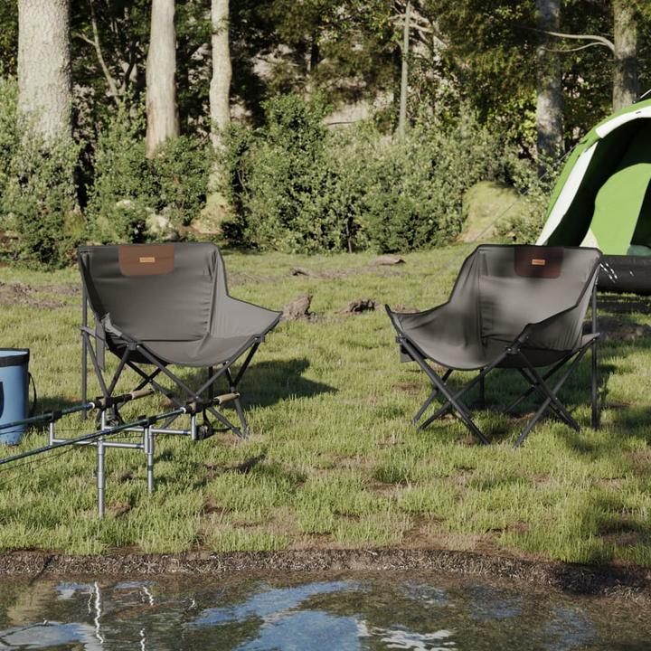 Image du produit VidaXL Chaises de camping 2 pcs. avec sac Pliable
