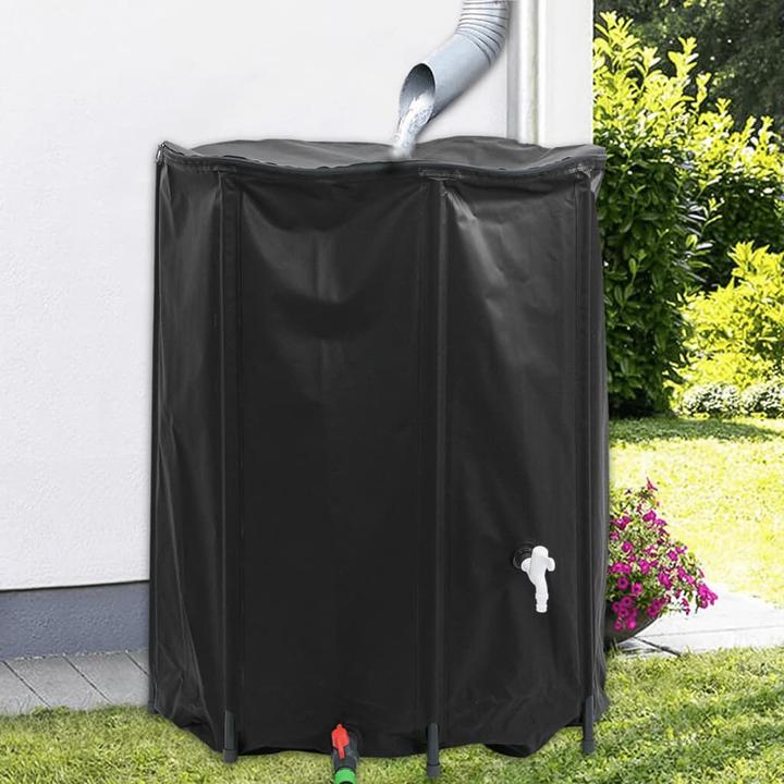 Produktbild VidaXL Wassertank mit Wasserhahn Faltbar 750 L PVC (750 l)