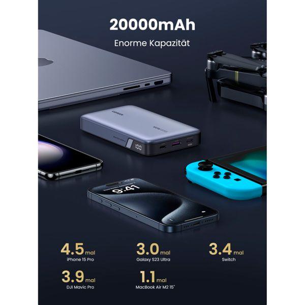 Immagine prodotto Ugreen Powerbank (20000 mAh, 100 W, 72 Wh)