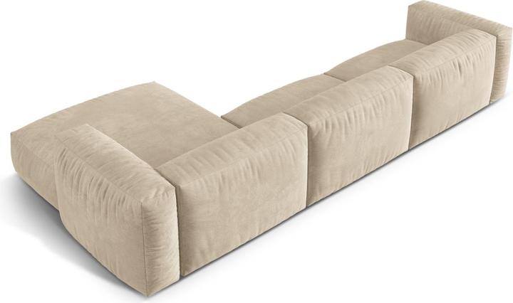 Image du produit Micadoni Canapé D'Angle Droit Modulaire, "Martina", 3 Places, 332x176x75 Fabriqué en Europe (Canapé d'angle)