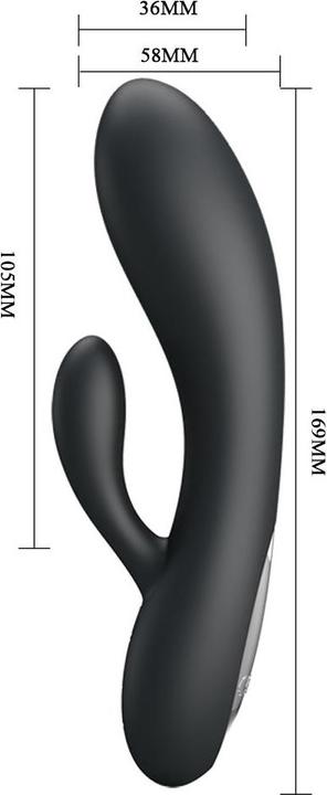 Image du produit Pretty Love Dual Stimulationsvibrator (10,5 cm) (16,9 cm)