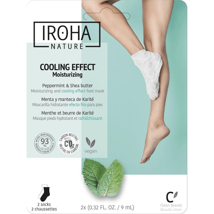 Produktbild Iroha Nature Nature - Foot Mask Socks Relax Peppermint (Fussmaske, 9 ml)