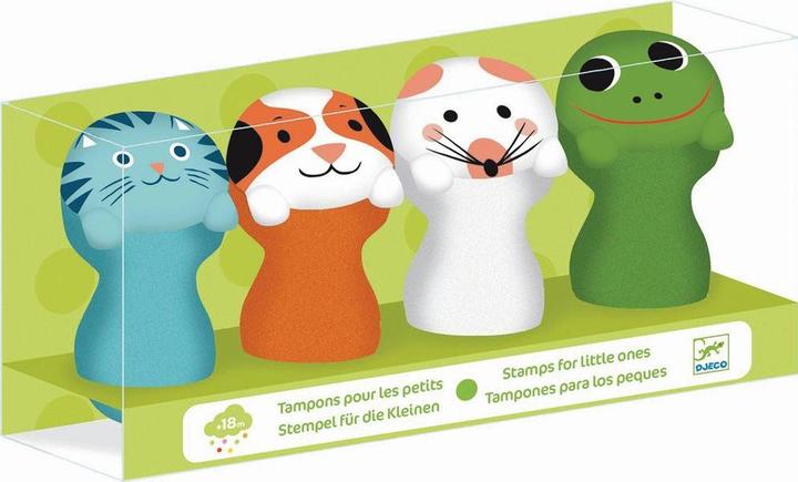 Image du produit Djeco Tampon encreur pour jeunes enfants Animaux de jardin