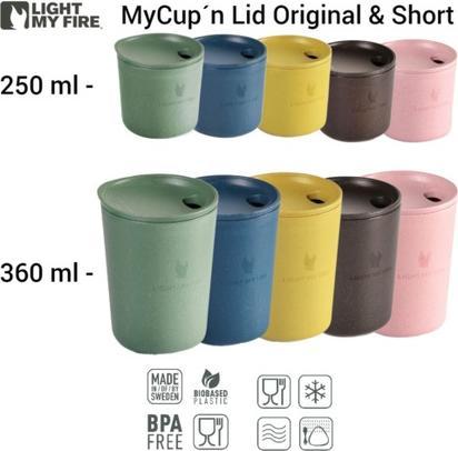 Light my Fire MyCup N Lid Original Short Camping Becher