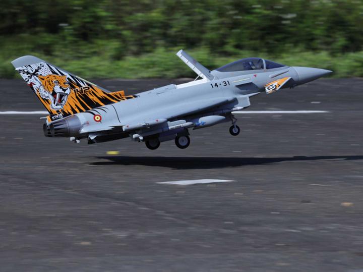 Actual product image Freewing Eurofighter Typhoon PNP 8S Jet EDF 90mm (Jet)