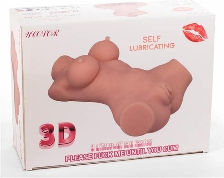 Produktbild Perfect Toys Realistic Mastubator Body with Fuck Power Vagina-Anus