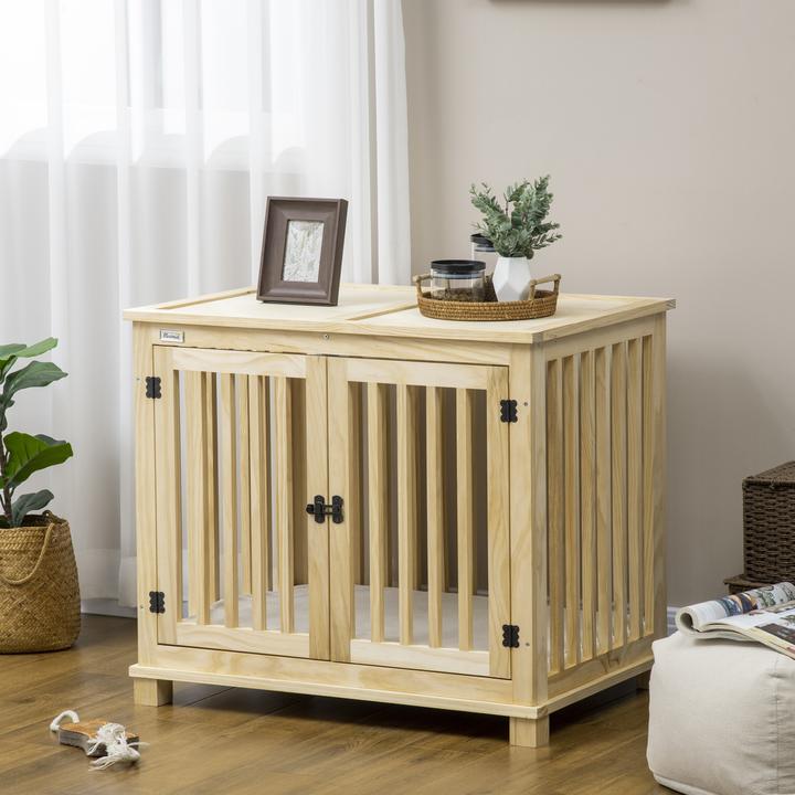 Actual product image PawHut Dog cage with cushion (Dog kennel)