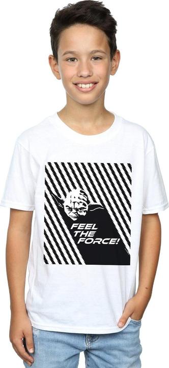 Image du produit Star Wars - T-shirt YODA FEEL THE FORCE - Garçon (152, 158)