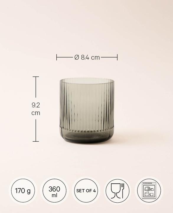 Produktbild Esmée Set Trinkgläser Oskar (0.36 l, 4 x)