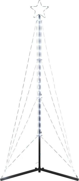 Immagine prodotto VidaXL Illuminazione per albero di Natale 363 LED bianco freddo 182 cm