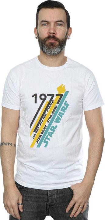 Image du produit Star Wars - T-shirt RETRO STRIPES - Homme (S)