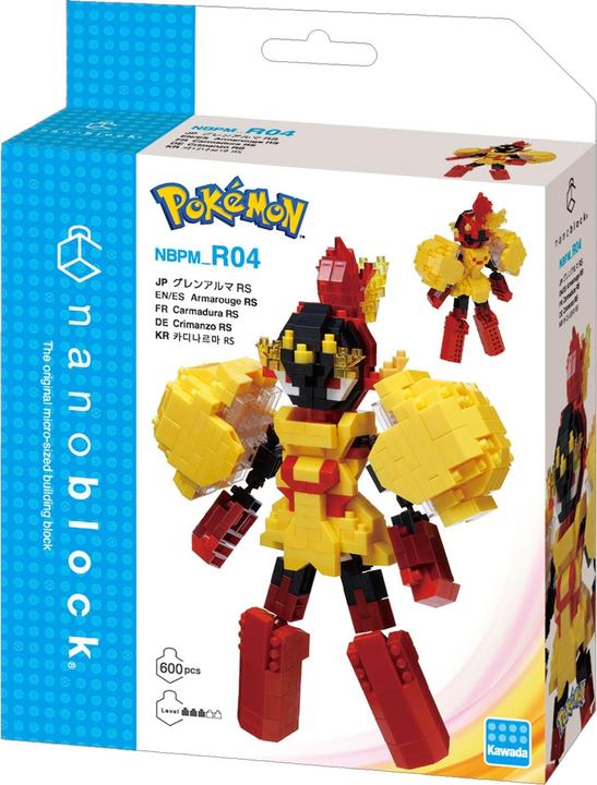 Produktbild Nanoblock Pokémon Carmadura/Crimanzo