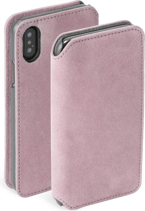 Krusell Broby 4 Card SlimWallet Apple iPhone XS Max roze (Apple iPhone XS Max)