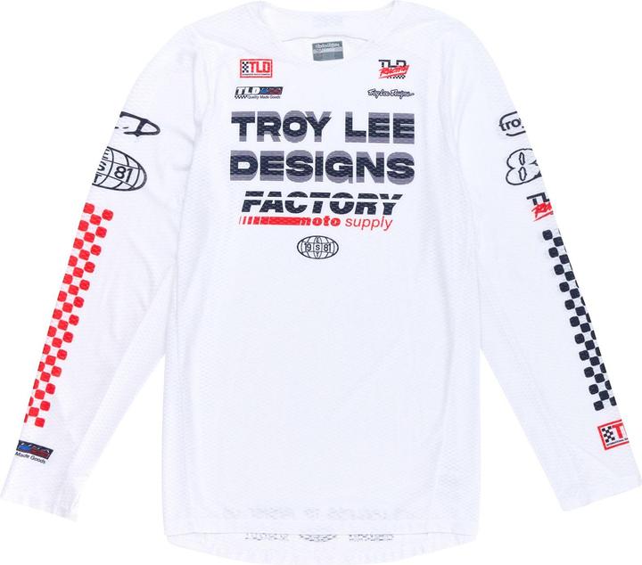 Troy Lee Designs GP Pro Air Jersey, Factory, white, L (L)