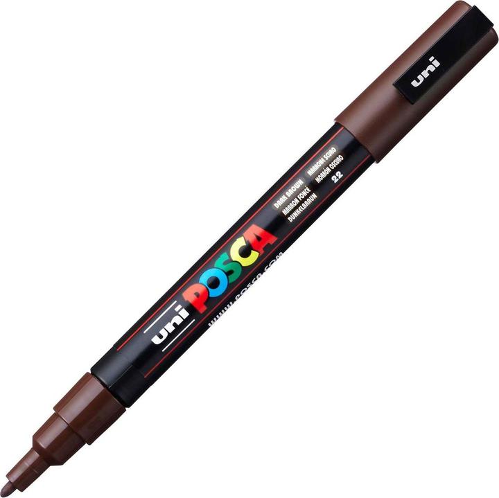 Produktbild Posca Marker PC-3M Rundspitze (Braun, 1.30 mm, 1 x)