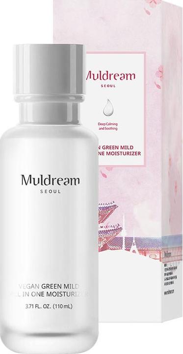 Muldream vegan green mild all in one moisturizer (110 ml, 24h Creme)
