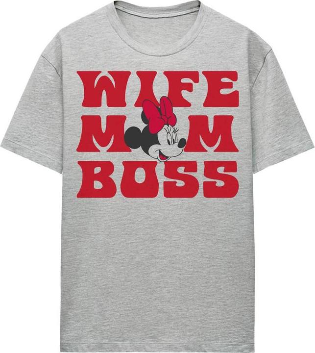 Produktbild Minnie Mouse Wife Mom Boss TShirt (S)