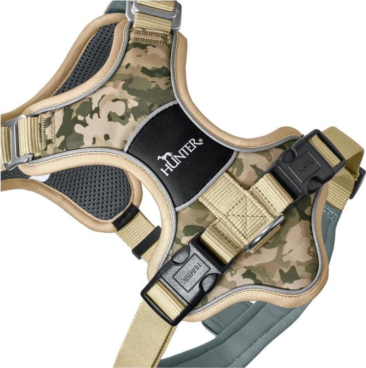 Immagine prodotto Hunter Pettorina mimetica Divo per cani Beige L-XL (Cane, Generale)