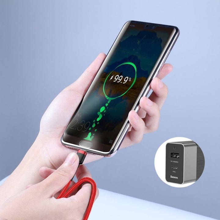 Actual product image Baseus Cafule Series Fast Charge (2 m, USB 2.0)