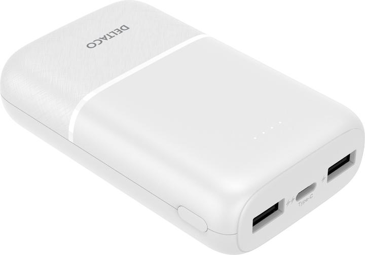 Immagine prodotto Deltaco Powerbank 10.000 mAh, 2x USB-A, 1x USB-C (10000 mAh)