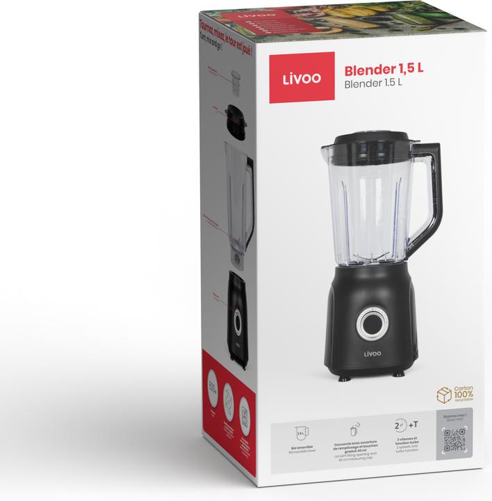 Immagine prodotto Livoo Frullatore 1,5 L (600 W)