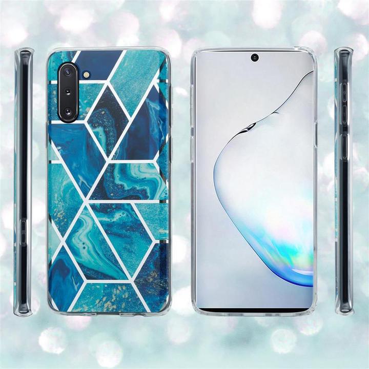 Produktbild Cadorabo IMD TPU Bunter Marmor Cover (Samsung Galaxy Note 10)