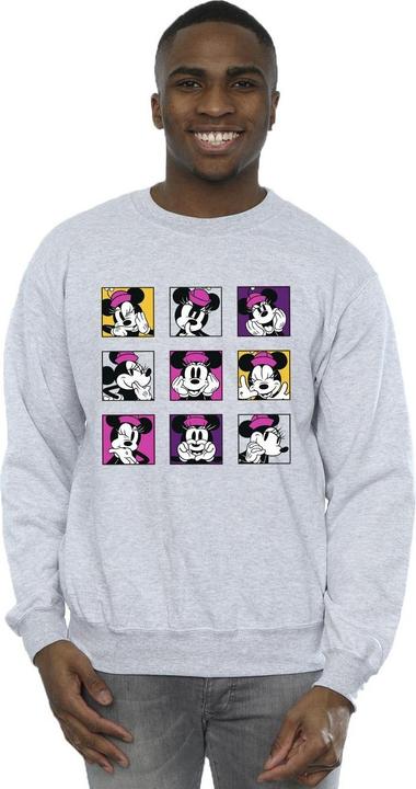 Immagine prodotto Disney Minnie Mouse Squares Felpa Uomo (S)