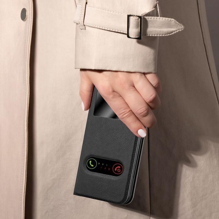Produktbild Cadorabo Book mit View Doppelfenster Cover (Apple iPhone 7, Apple iPhone SE (2nd Gen))
