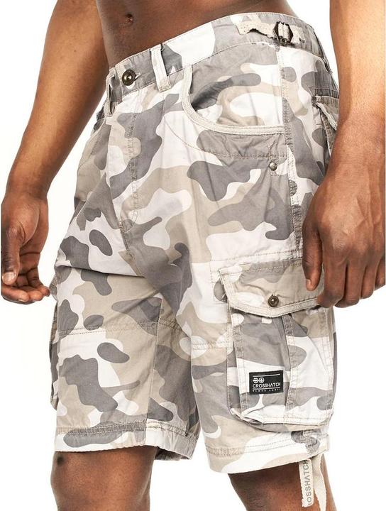 Immagine prodotto Crosshatch Pantaloncini Uomo Jimster Camo Cargo (32)