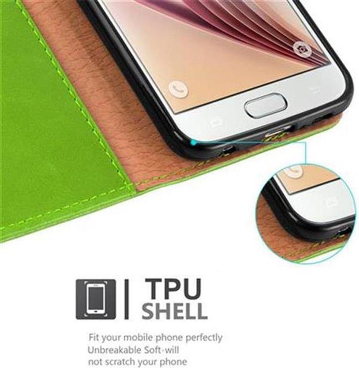 Image du produit Cadorabo Book Couverture de luxe (Samsung Galaxy S6)