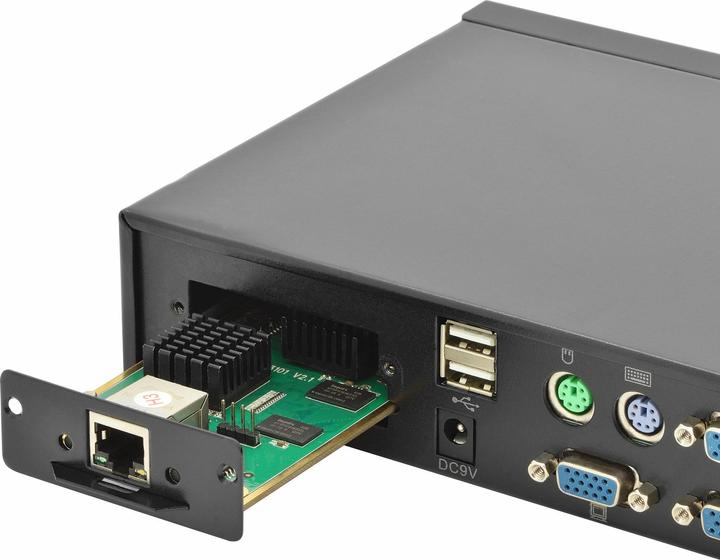 Produktbild Digitus IP-Modul für KVM-Switche Fernwartung über Web-Interface für DS-23200 DS-23300