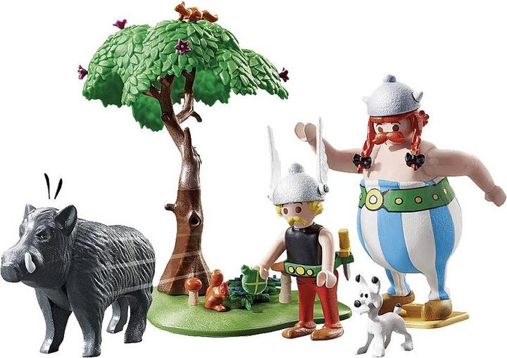 Immagine prodotto Playmobil Caccia al cinghiale (71160, Playmobil Asterix)