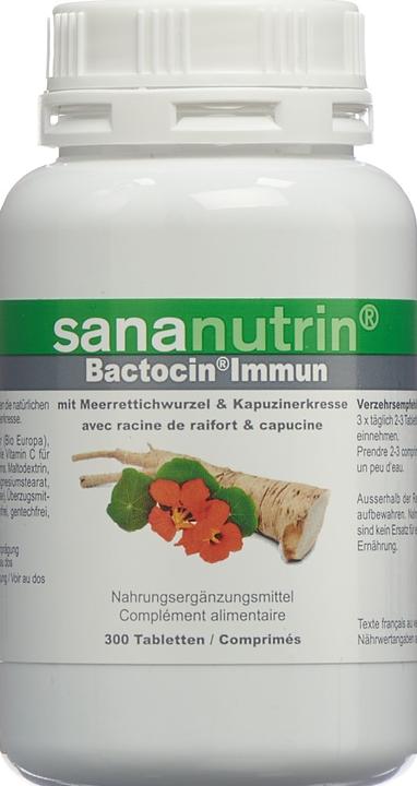 Image du produit Sananutrin Bactocin en comprimés (300 pièce(s), Cachets, 129 g)