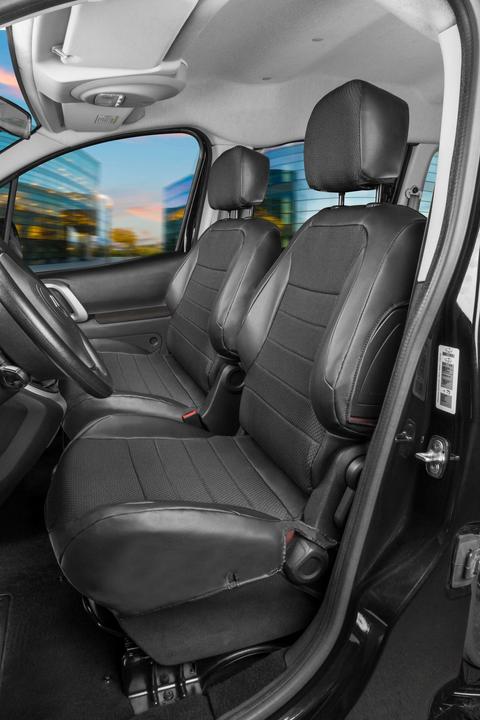 Image du produit Walser Housse de siège Premium pour Iveco Daily IV 2006-02/2014, 2 housses de siège simples à l'avant