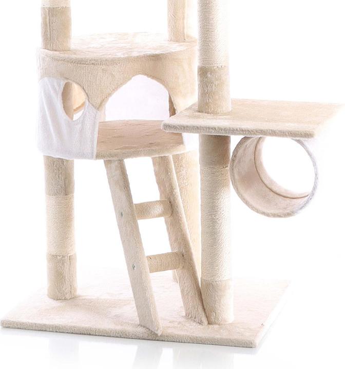 Produktbild Wiltec Katzenkratzbaum (260 cm, beige/weiss)