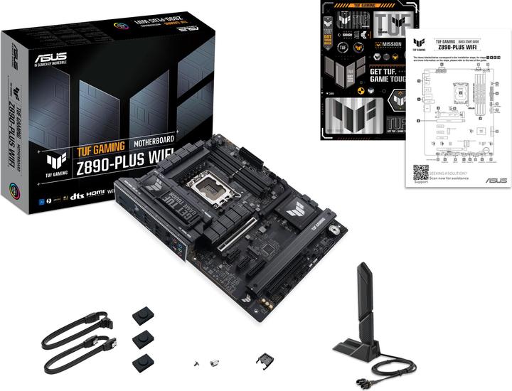 Produktbild ASUS TUF GAMING Z890-PLUS WIFI (LGA 1851, Intel Z890, ATX)