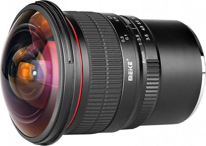Actual product image Meike 8mm f/3.5 Circular Fisheye, Nikon F (Nikon F, APS-C / DX)