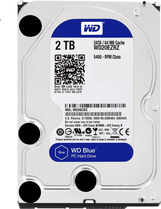 Image du produit WD Bleu (2 To, 3.5", CMR)